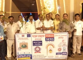 टुडे न्यूज़ द्वारा नदिया और उत्तर 24 परगना के पूजा पंडालों को सम्मानित