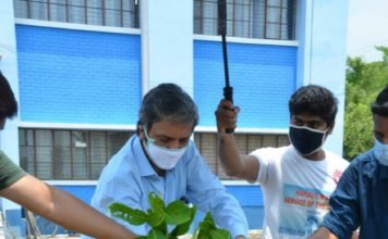 — मकाउट ने लिया 15 हजार पौधे लगाने का संकल्प — पर्यावरण दिवस से पहले ही विश्वविद्यालय में पौधारोपण शुरू