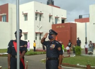 एनडीआरएफ के जवानों ने मनाया 74वां स्वतंत्रता दिवस