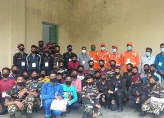 स्काउट एंड गाइड के बच्चों को दी गई आपदा प्रबंधन की शिक्षा