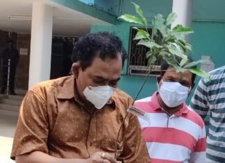 कल्याणी विश्वविद्यालय में पौधरोपण कार्यक्रम