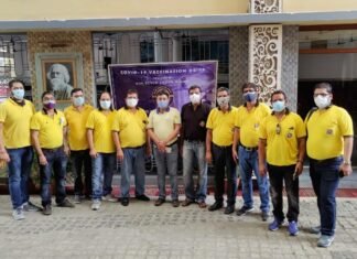 ‘डॉन बॉस्को एलुमनी’ लिलुआ द्वारा टीकाकरण शिविर का आयोजन