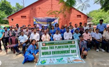 कांचरापाड़ा वर्कशॉप में विश्व पर्यावरण दिवस के अवसर पर पौधारोपण किया गया
